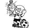 Smurfs Coloring Page 10