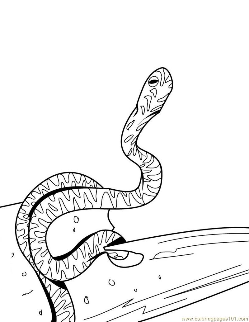 eagle and snake coloring pages - photo #13