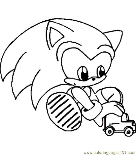 Coloring Pages Sonic 06 (Cartoons > Sonic X) - free printable coloring