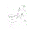 Space Coloring Pages 10