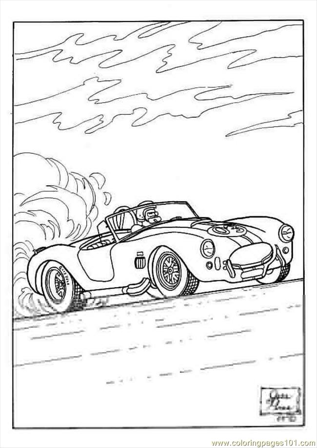 race track coloring pages - photo #38