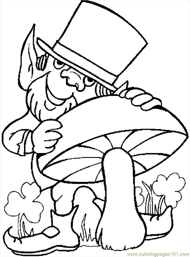 fairy and mushroom coloring pages - photo #50