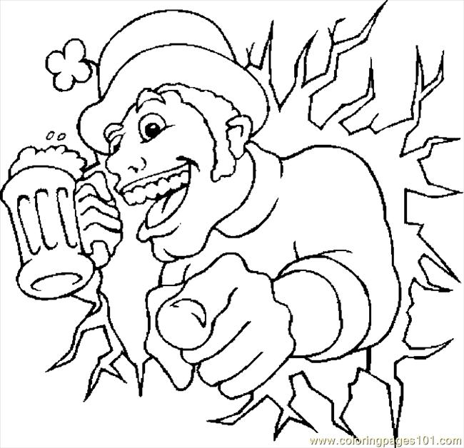 Root Beer Float Page Coloring Pages