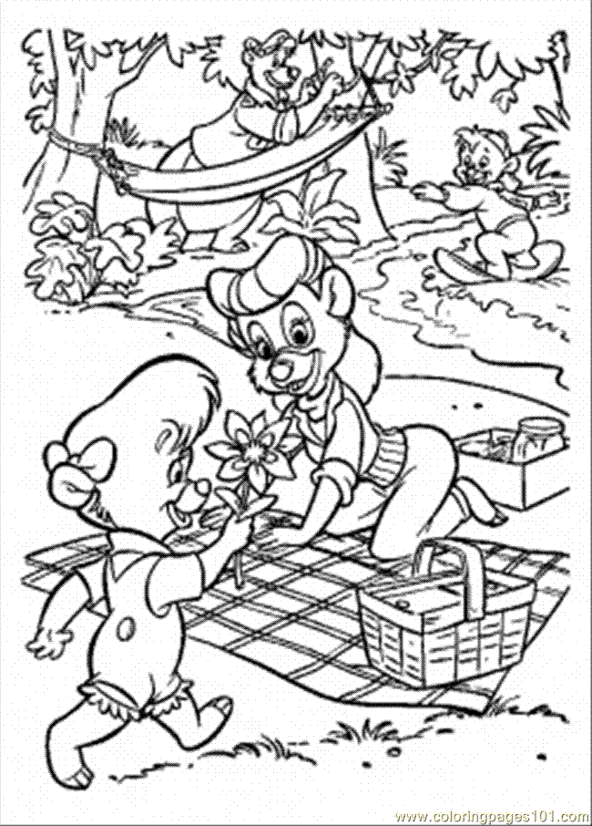 tailspins coloring pages - photo #25