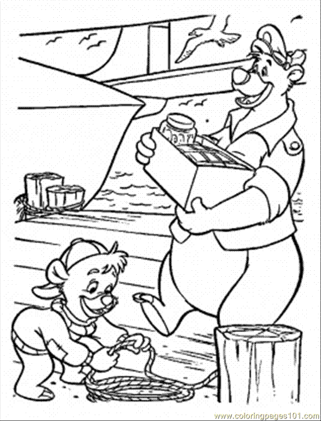 talespin coloring pages - photo #19