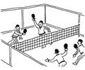 Couple Tennis Teams
