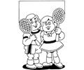Little Tennis Players