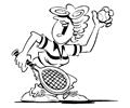 Tennis 4 Coloring Pages 7 Com