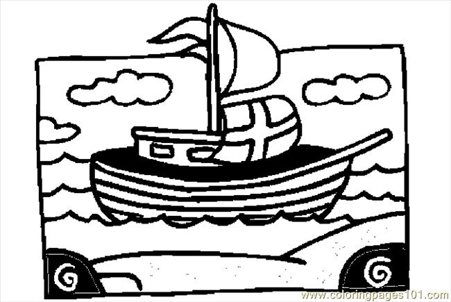 coloring pages thanksgiving mayflower - photo #32