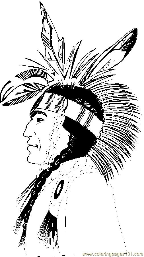 native american indians coloring pages - photo #36