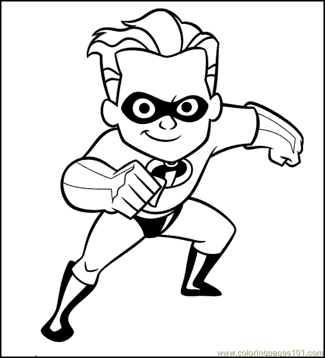 Coloring Pages Incredibles Coloring Pages 16 (Cartoons > The ...