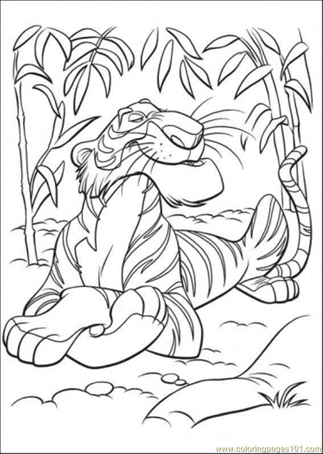 images jungle book coloring pages - photo #32