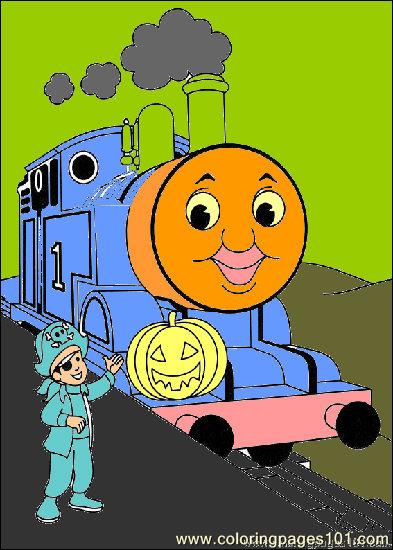 free printable coloring image Thomas And Friends 33
