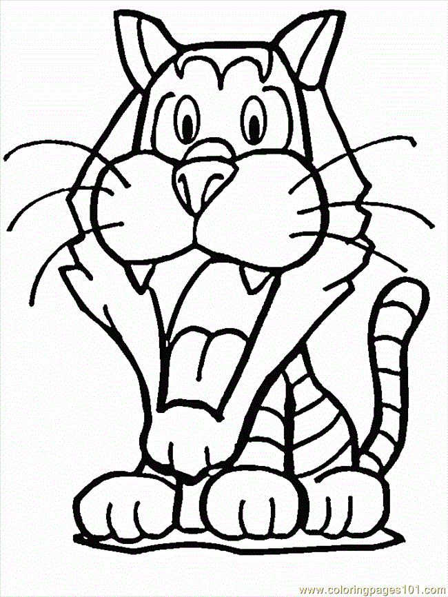 Tiger Fish Coloring Pages Coloring Pages