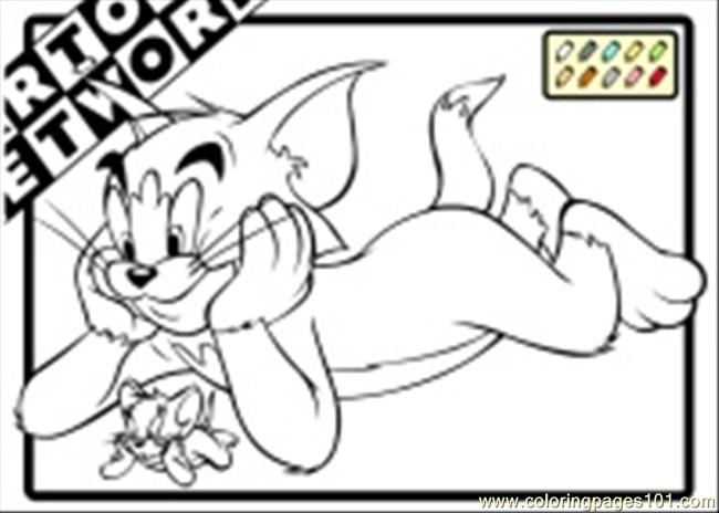 cosnmettpercos: tom and jerry coloring pages for kids