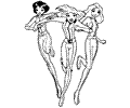 Totally Spies Coloring Page 09