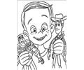 Andy Have Buzz Lighyear And Woody Sheriff