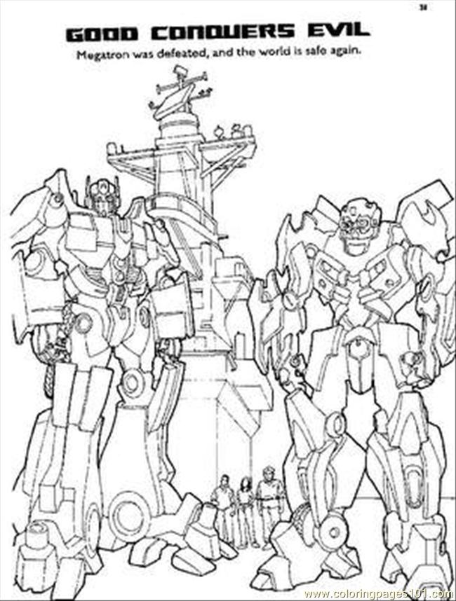 Coloring Pages Transformer6 (Cartoons > Transformers) - free printable