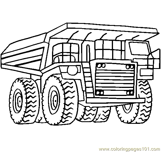 Tonka Truck Coloring Pages To Print Coloring Pages