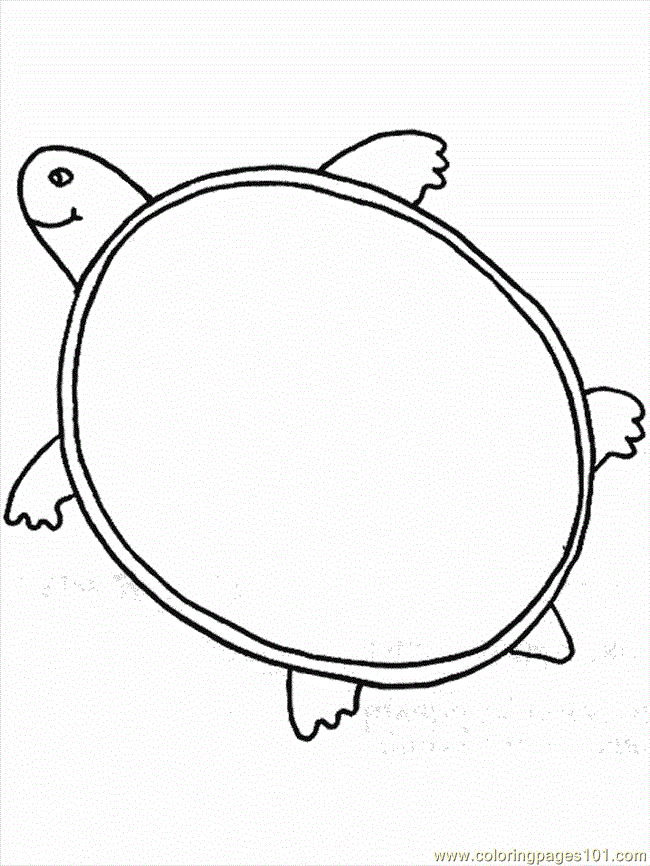 Coloring Pages Turtle Coloring Pages 01 (Reptile > Turtle) - free