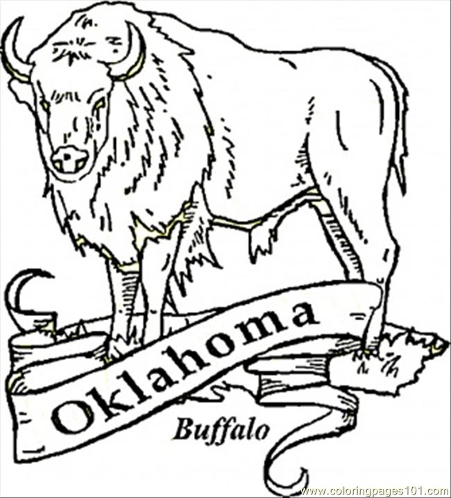 oklahoma state flag coloring pages - photo #33