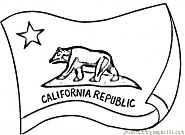 california republic prints coloring pages - photo #10