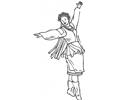 Ukrainian Dancing Woman