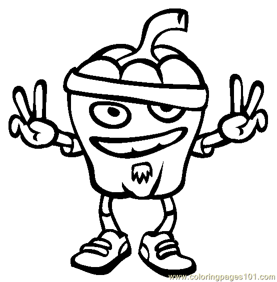 jalapeno coloring pages - photo #7