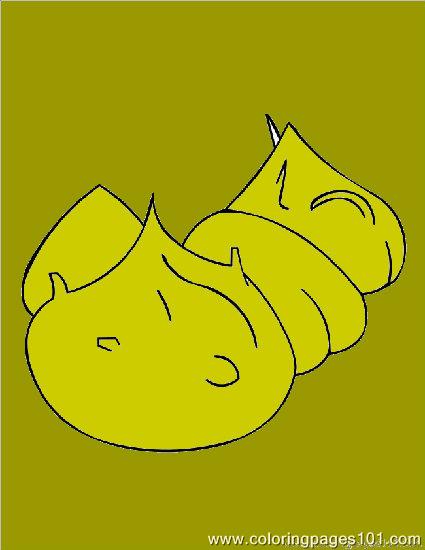 free printable coloring image Garlic