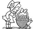 Rintable Easter Coloring Page
