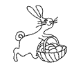 Unny With Easter Egg Basket 1