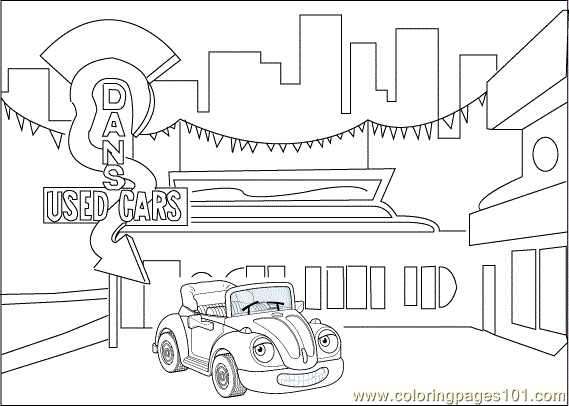 free printable coloring image Rudy Ragtop