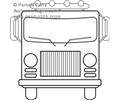 Hite Fire Truck Coloring Page