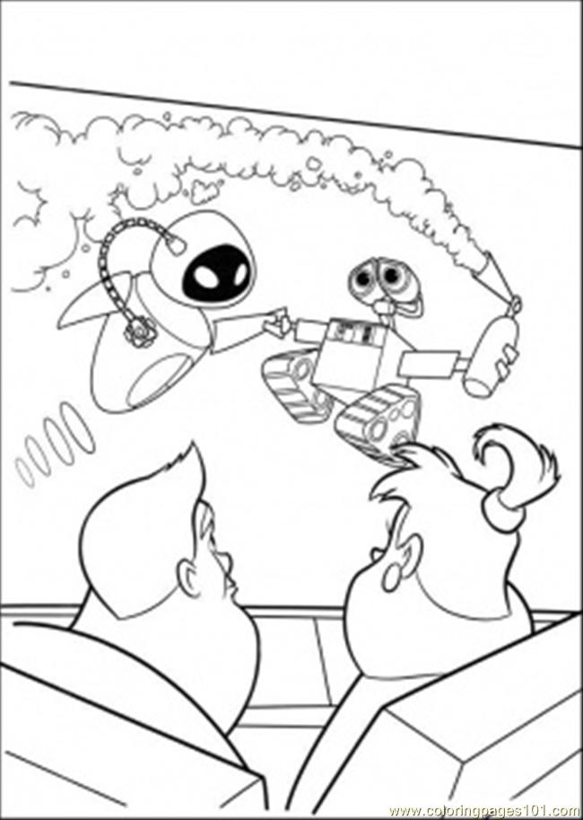 wall e printable coloring pages - photo #49