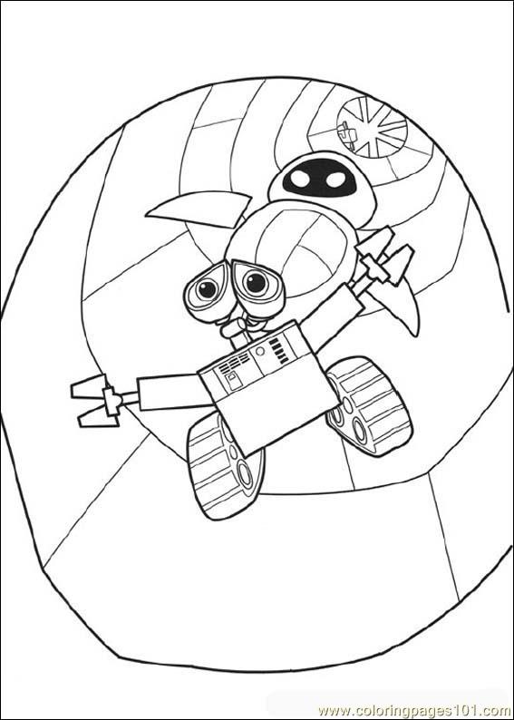 wall e coloring pages online - photo #25