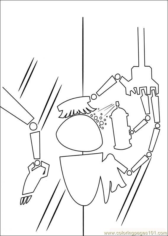 wall e coloring pages online - photo #44