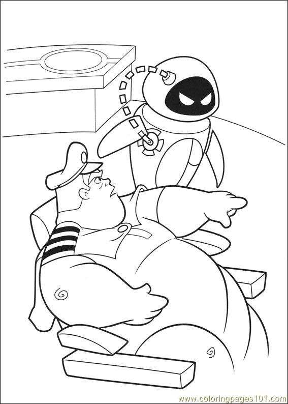 wall e coloring pages online - photo #35