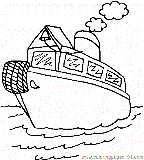 water transportation coloring pages - photo #27