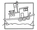 Boat Coloring Page 39