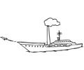 Jet Takes Off From Aircraft Carier