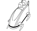 Winter Sports Coloring Page 01