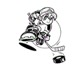 Winter Sports Coloring Page 02