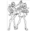 Winx Club Coloring Page 30