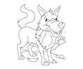 Wolf Coloring Page10