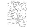 Wolf Coloring Page11