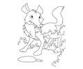 Wolf Coloring Page2