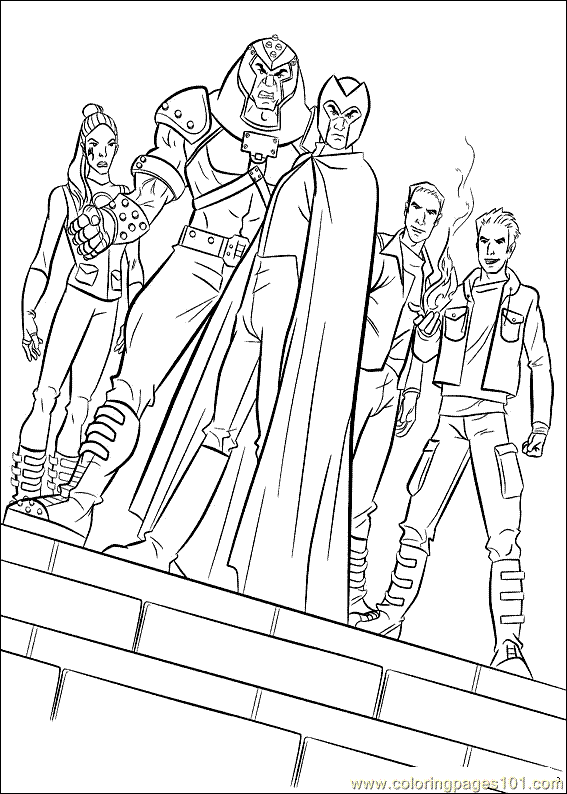 x man coloring pages - photo #31