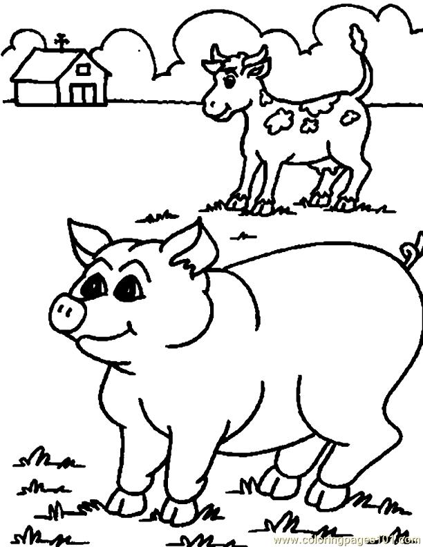 Coloring Pages Down On The Farm (1) (Other > down on the farm) - free ...