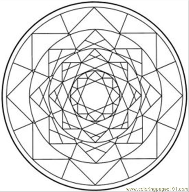 kaleidoscope activity coloring pages - photo #11