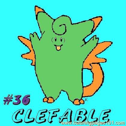 free printable coloring image Pokemon C111 Lrg
